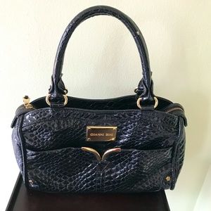 Leather Black Shoulder Bag